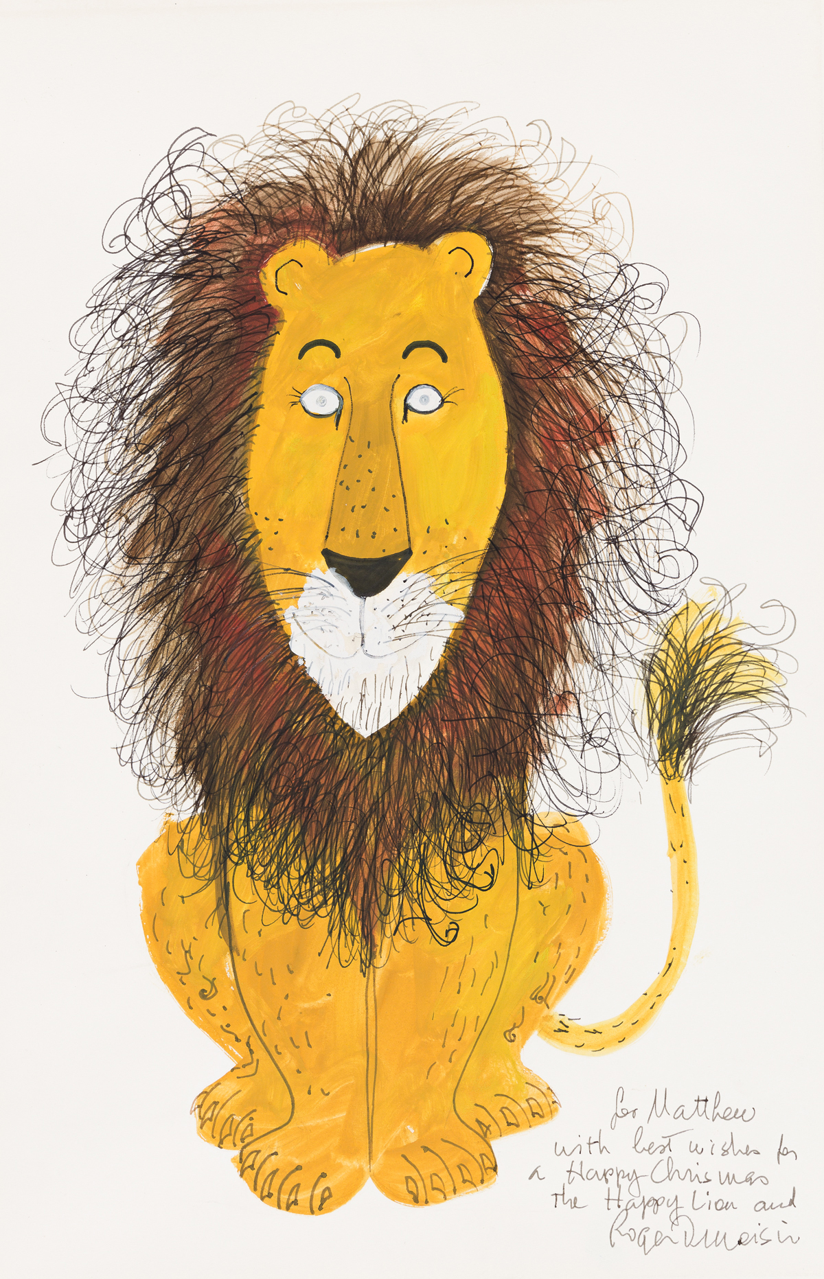 ROGER DUVOISIN (1900-1980) The Happy Lion. [CHILDRENS]